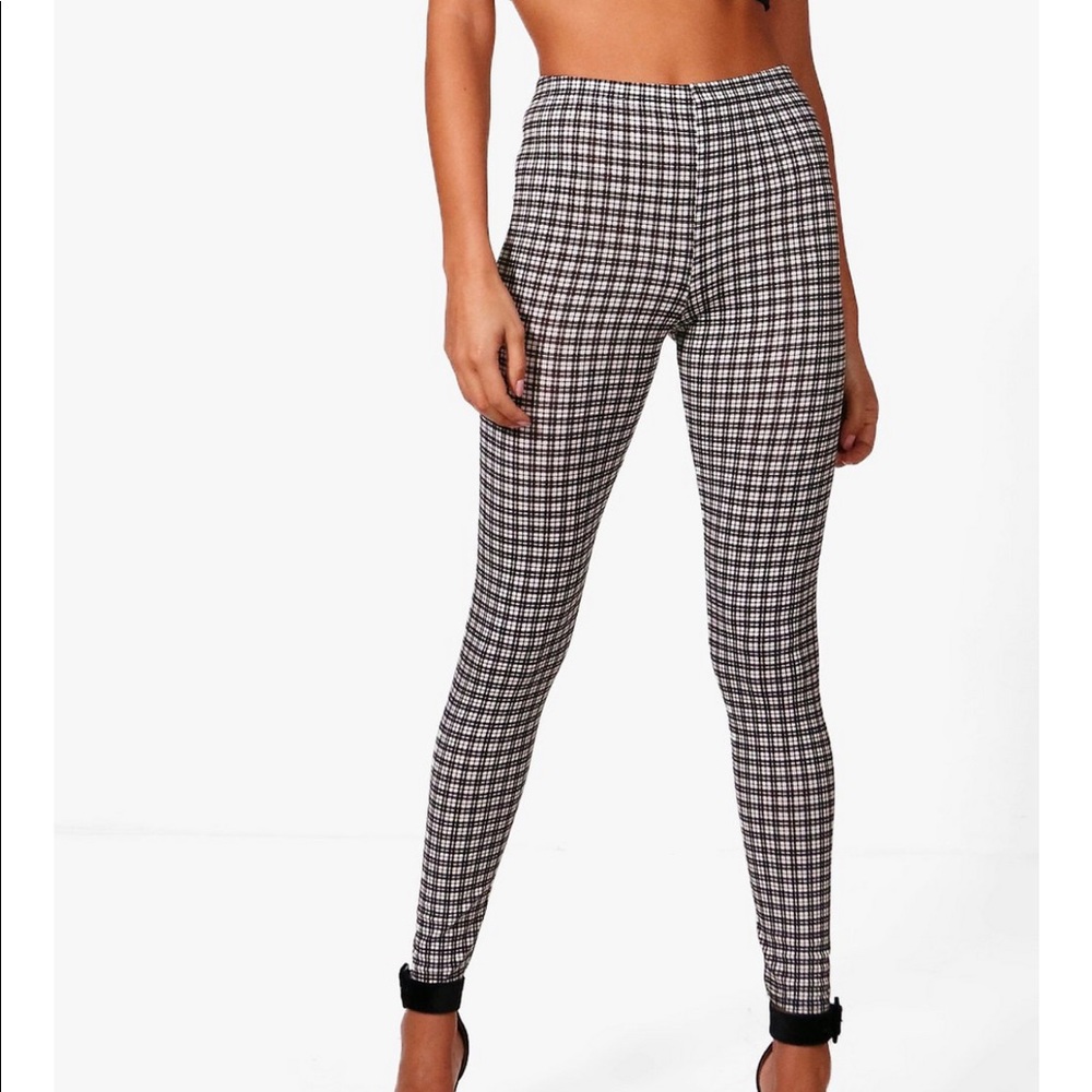 Checked Leggings